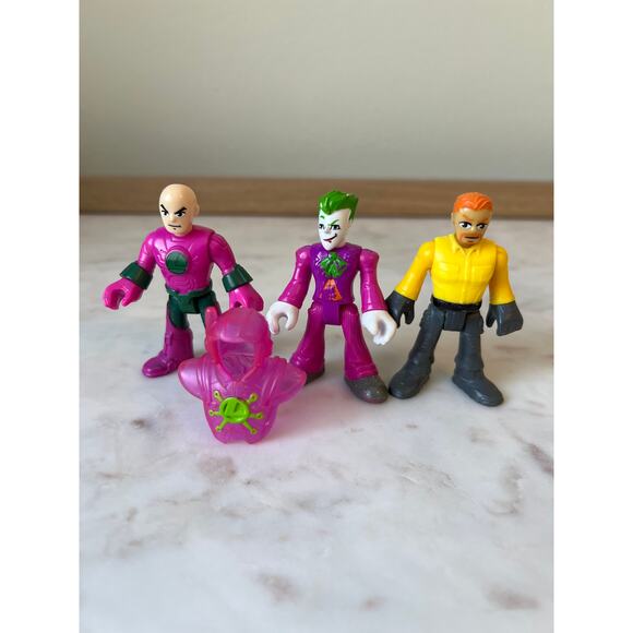 Imaginext DC Super Friends Lex Luthor Hauler with Two extra figures - Picture 2 of 6